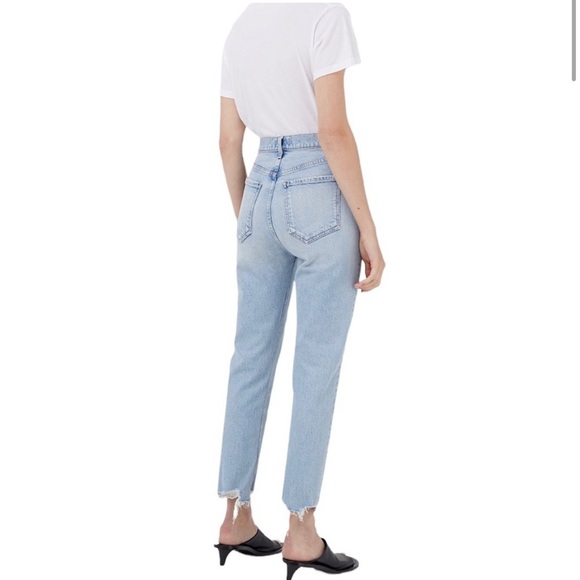 AGOLDE ‘Riley’ High Rise Straight Crop - Picture 5 of 12